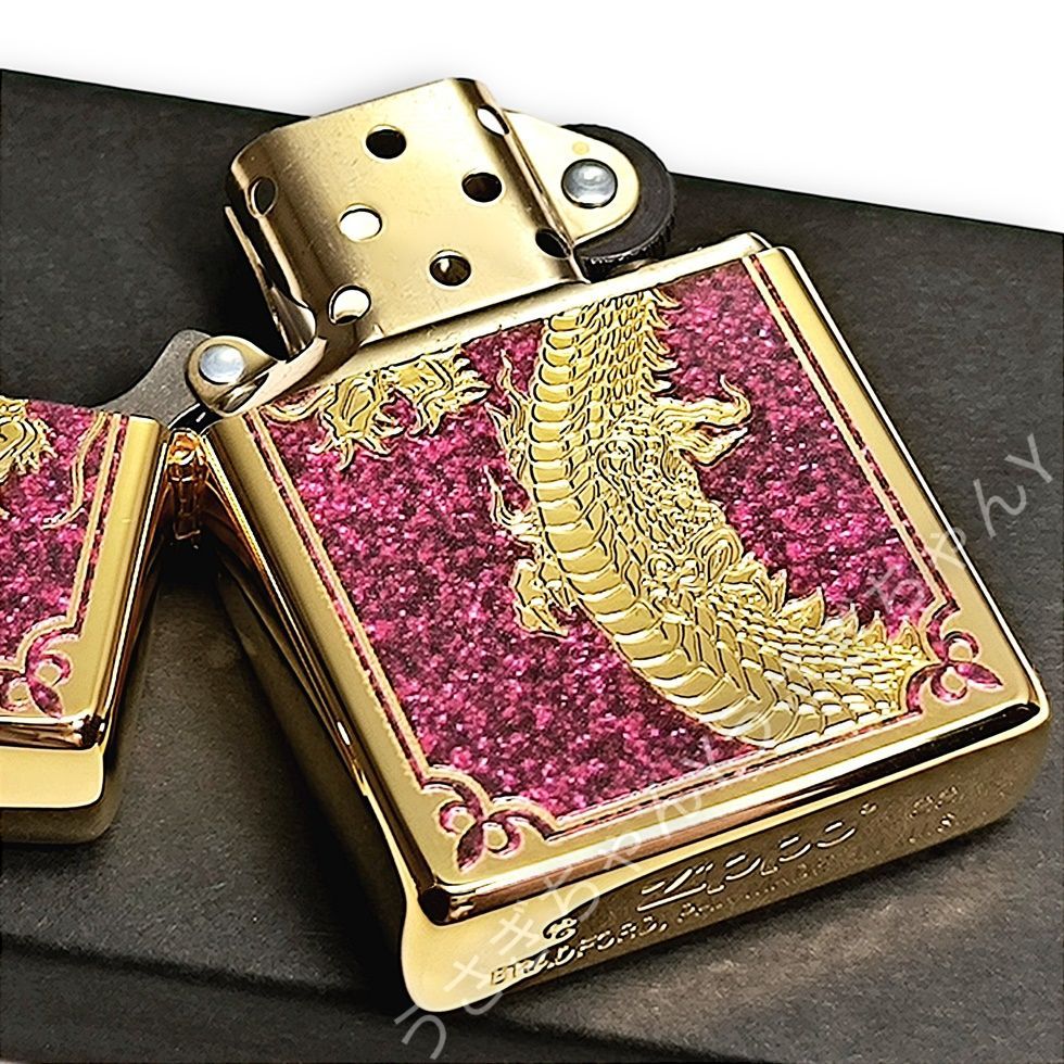 zippo☆88個限定生産☆両面☆DRAGON☆GD/RD☆ジッポ ライター - メルカリ