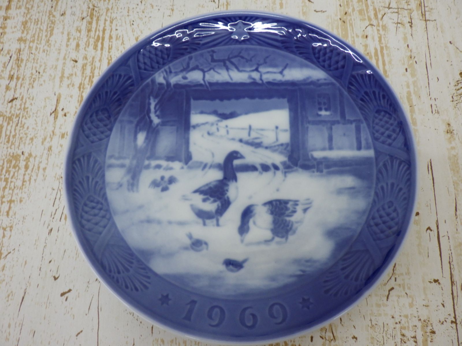 ROYAL COPENHAGEN ロイヤルコペンハーゲン 1969 絵皿 プレート 箱入り