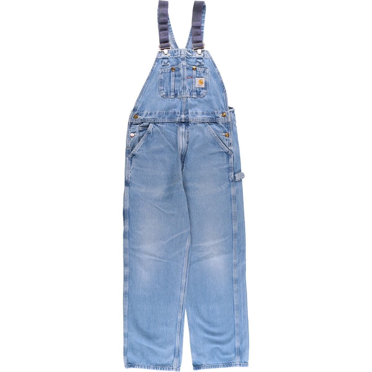 古着 カーハート Carhartt デニムオーバーオール メンズw35相当/eaa504062