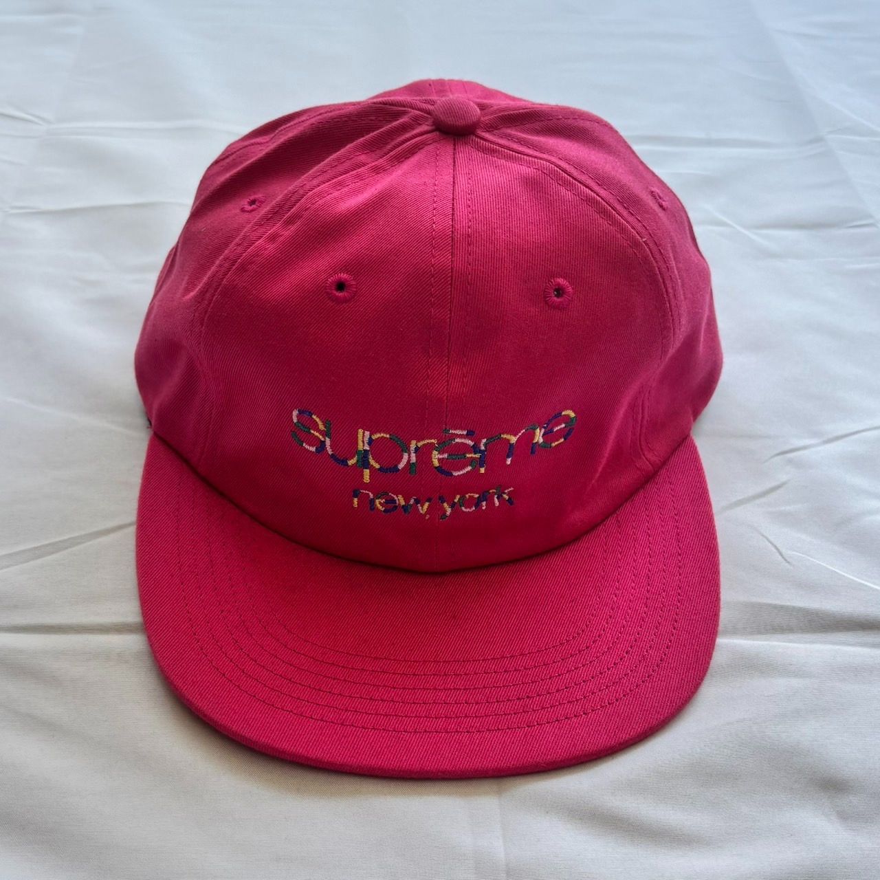 Supreme 2017SS Multi Color シュプリーム キャップ 17ss Supreme Multi Color Classsic Logo 6-Panel cap