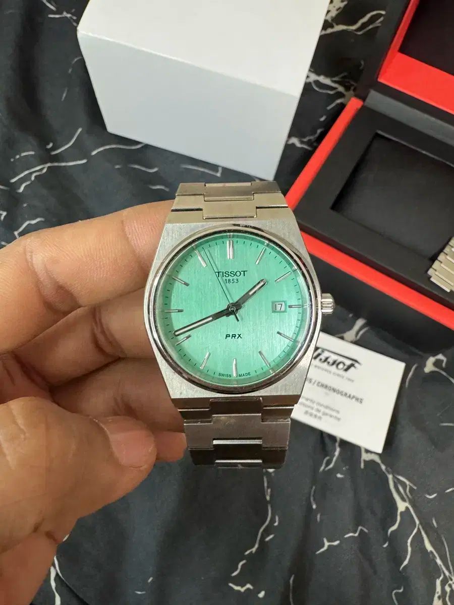TISSOT ティソ Prx ライトグリーン 40mm
