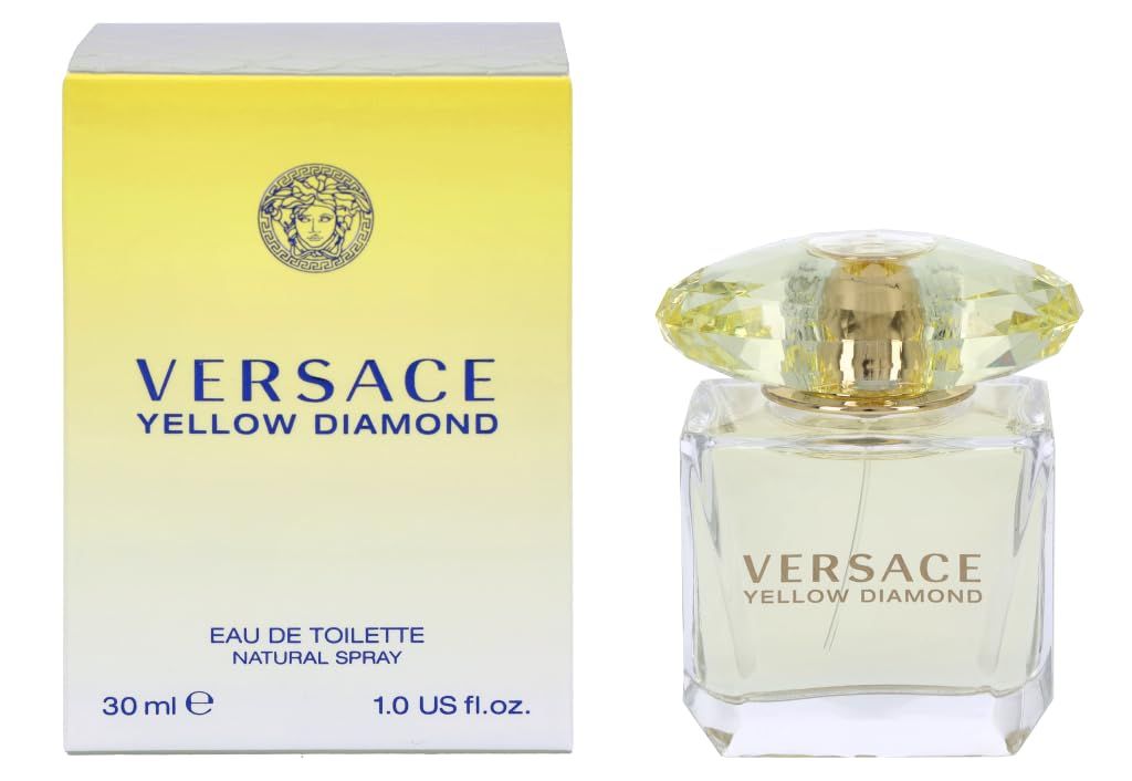 Versace(ヴェルサーチ) ヴェルサーチェ イエローダイアモンド EDT フルーティー・フローラル 30ミリリットル (x 1) [30ミリリットル (x 1)]