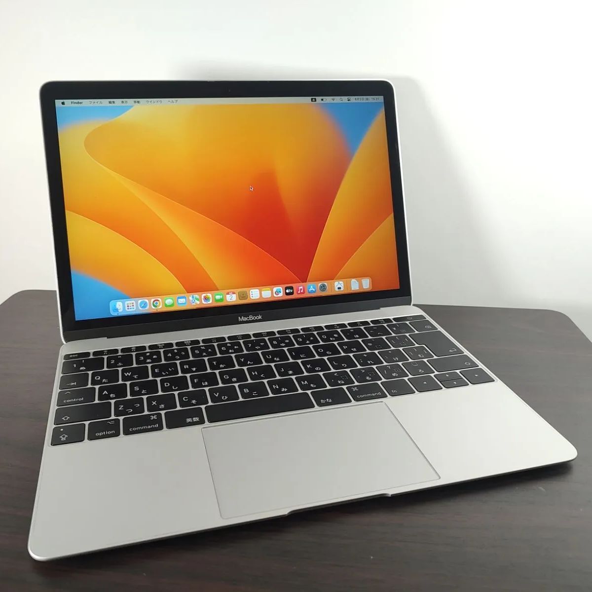 Macbook 2017年製 12インチRetina液晶 Ventura
