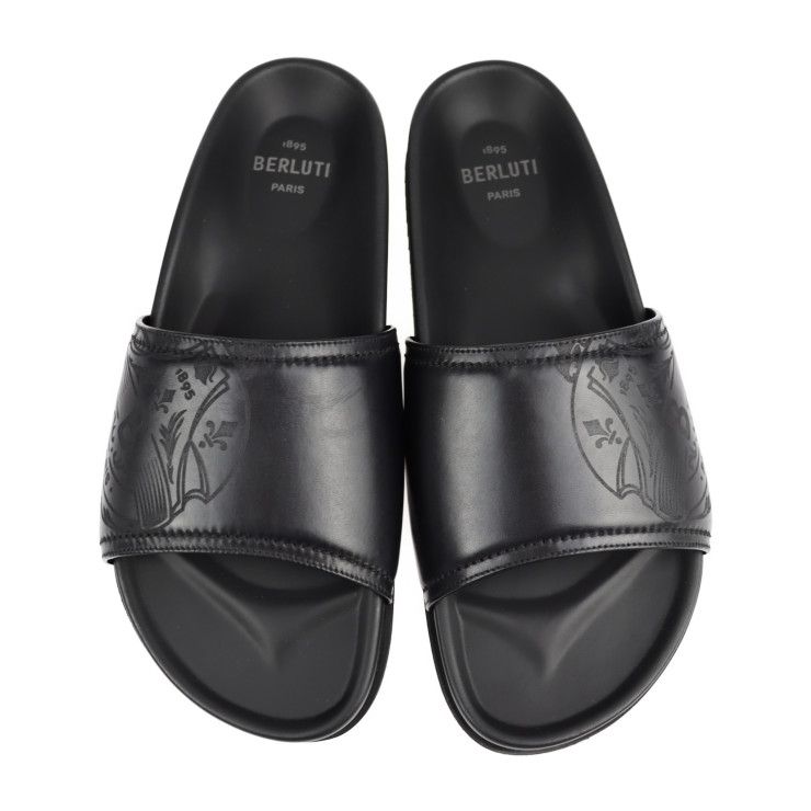 ベルルッティ　サンダル　カリグラフィー Berluti ベルルッティ サンダル S5203-008 ラバー ヴェネチア