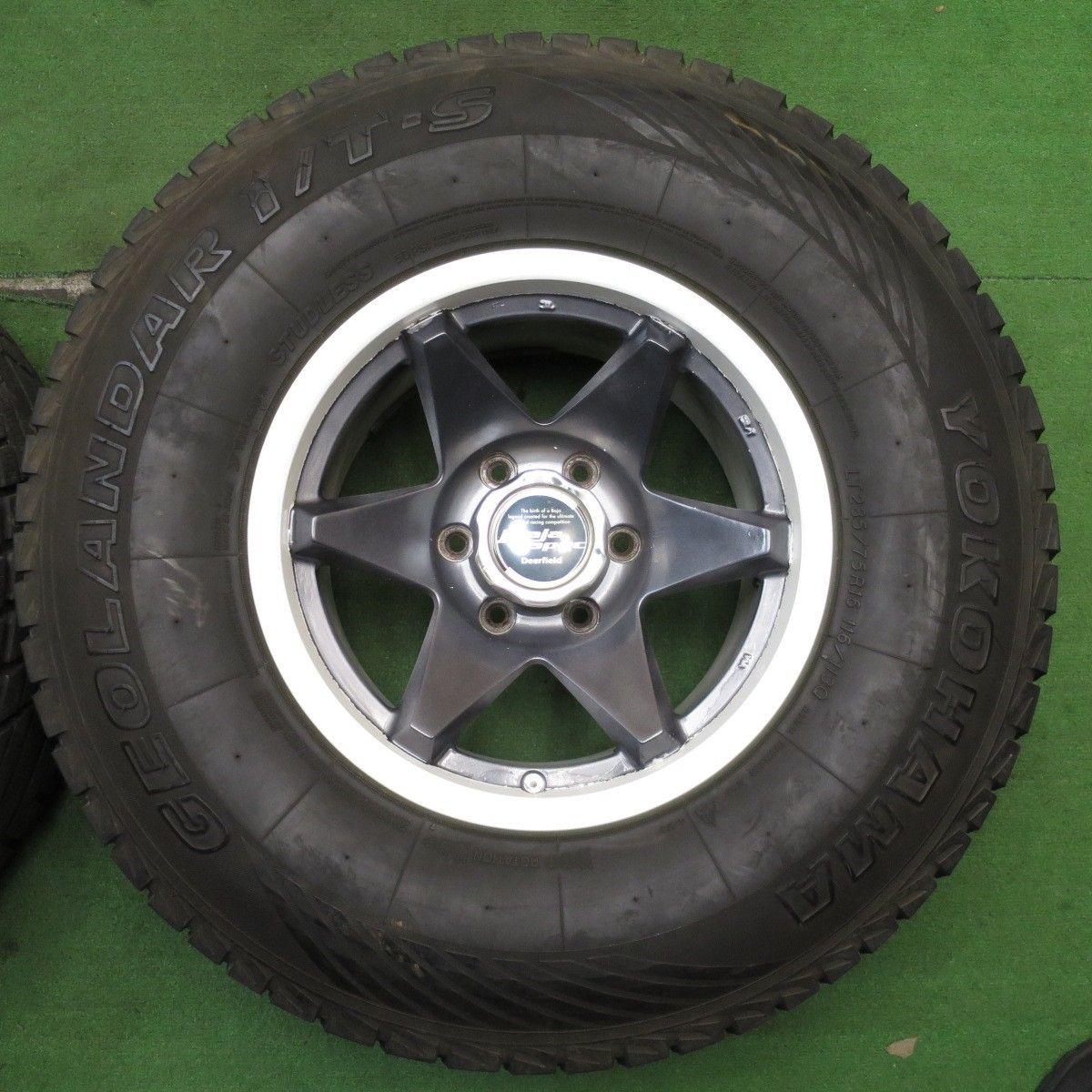 ，ヨコハマ　ジオランダー　スタッドレス　285/75/r16　1本④