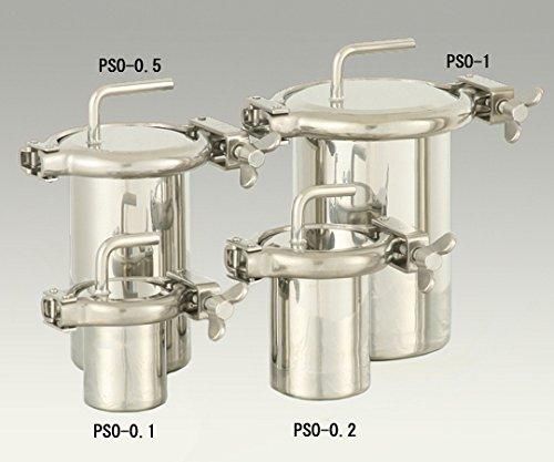 2営業日で発送 日東金属工業 へルール式 316L ストレートボトル 1.0L PSO-1 1個