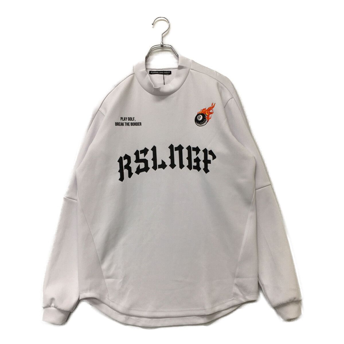 未使用品 メンズ ラッセルノ RUSSELUNO 長袖シャツ 5(L) ホワイト 白 