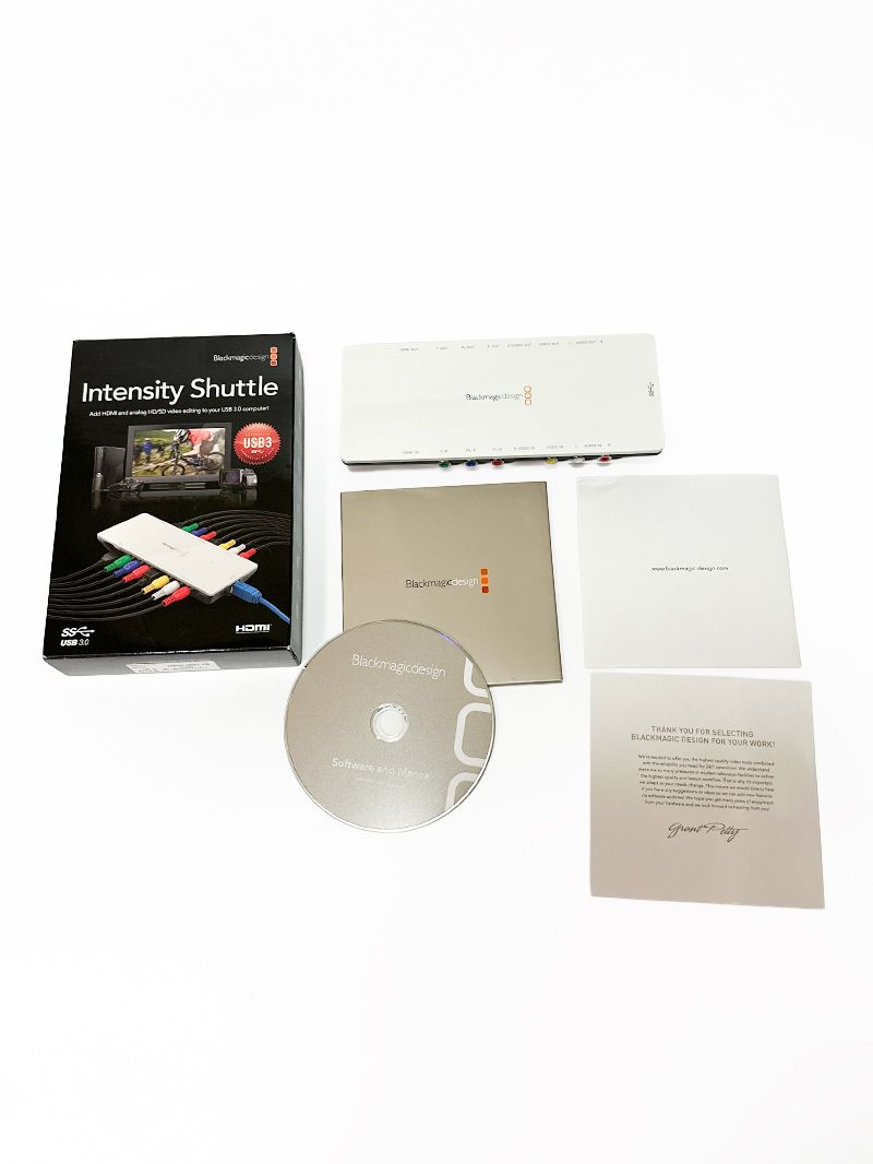 Blackmagic Design キャプチャーカード Intensity Shuttle for USB 3.0 000856