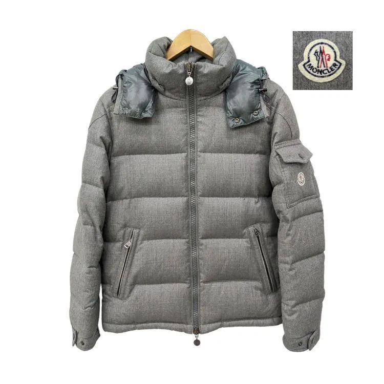 MONCLER モンジュネーブル ダウンジャケット 国内正規品 グレー 1サイズ