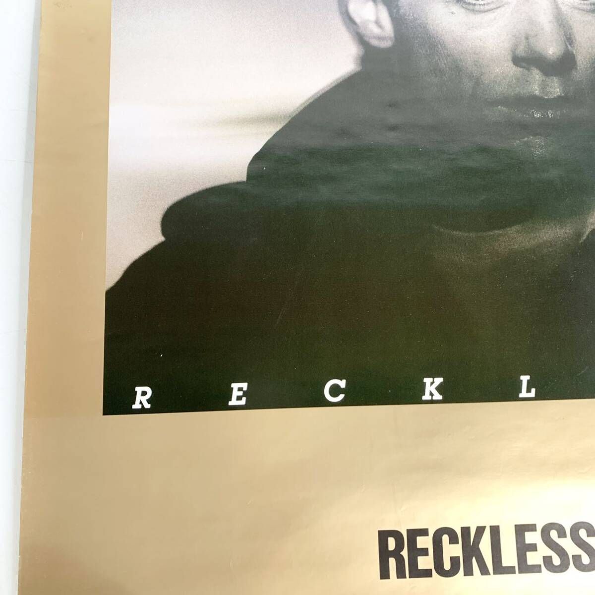 ブライアン・アダムス　レックレス　非売品　ポスター　A1サイズ　販促用　BRYAN ADAMS　RECKLESS　レトロ