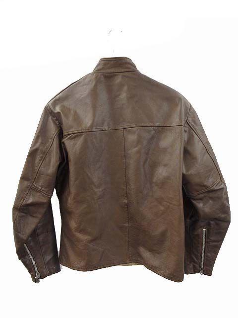 ハーレーダビットソン シングルライダース M ダークブラウン 60年代 60s ハーレーダビッドソン バイク レザージャケット 茶色