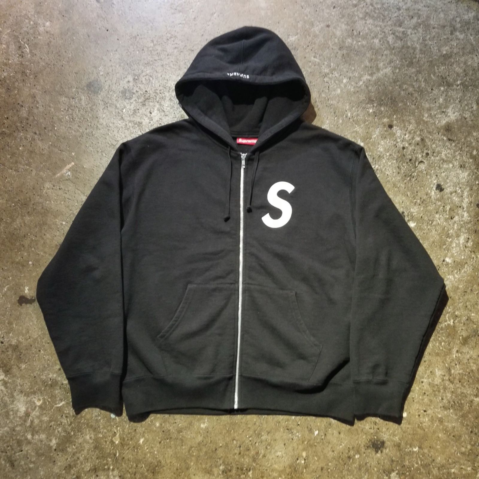 Supreme 黒 ジップアップ スウェット Supreme ブラック ジップアップ スウェット SUPREME シュプリーム 14SS