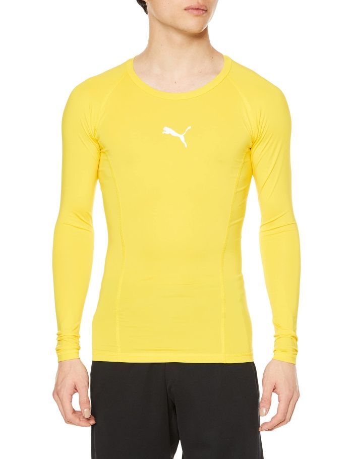 【新品・2営業日で発送】PUMA プーマ LIGA_BASELAYER_SS_Tシャツ (658223) 色 : CYBER_YELLOW サイズ : M 