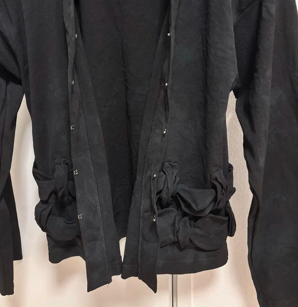 COMME des GARCONS コム デ ギャルソン タイダイ柄 リボン カーディガン