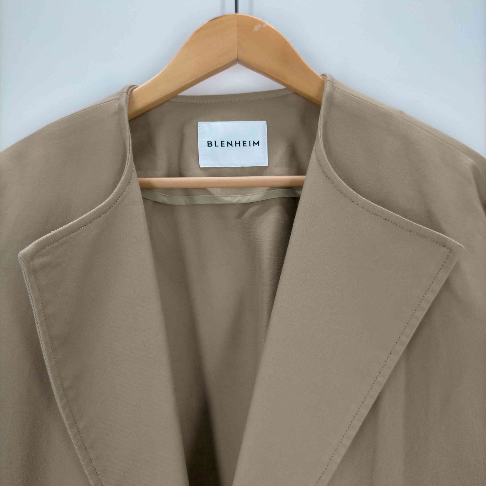 ブレンハイム BLENHEIM オーバーサイズスリットトレンチコート