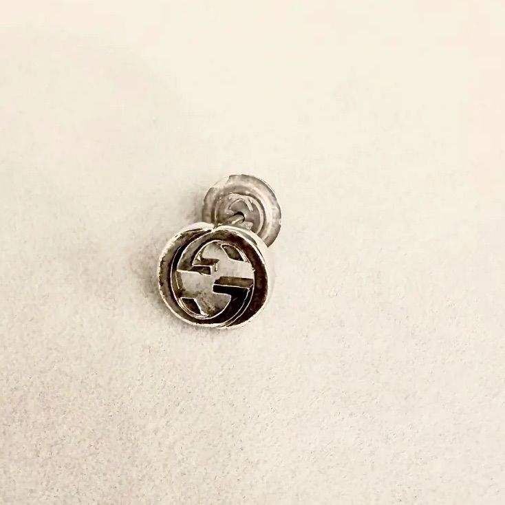 グッチ 片耳ピアス インターロッキングG GUCCI