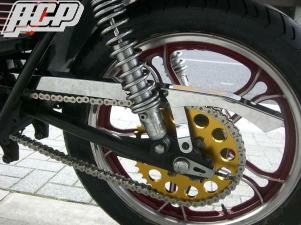 XJ400 メッキチェーンケース