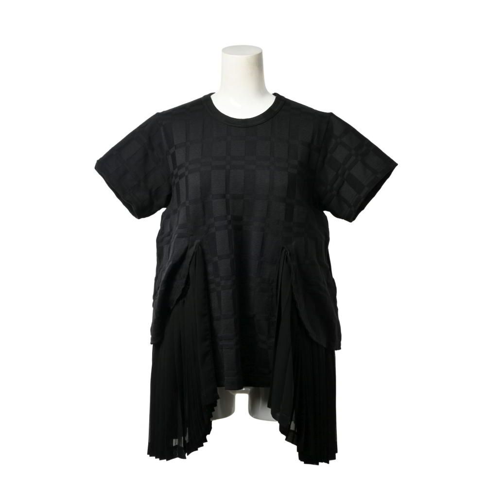 COMME des GARCONS AD2021 チェックジャガード 半袖 トップス