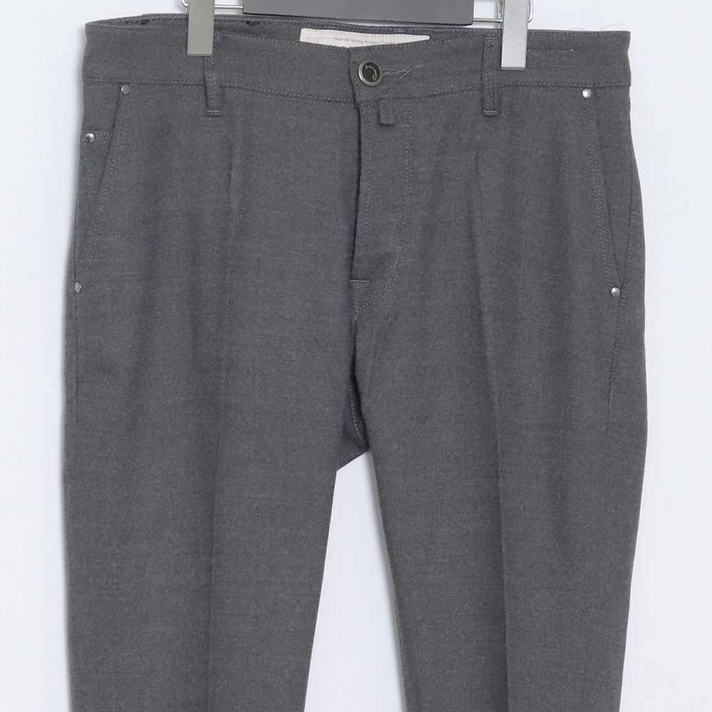 JACOB COHEN ヤコブコーエン 666 5ポケットウールスラックスパンツ