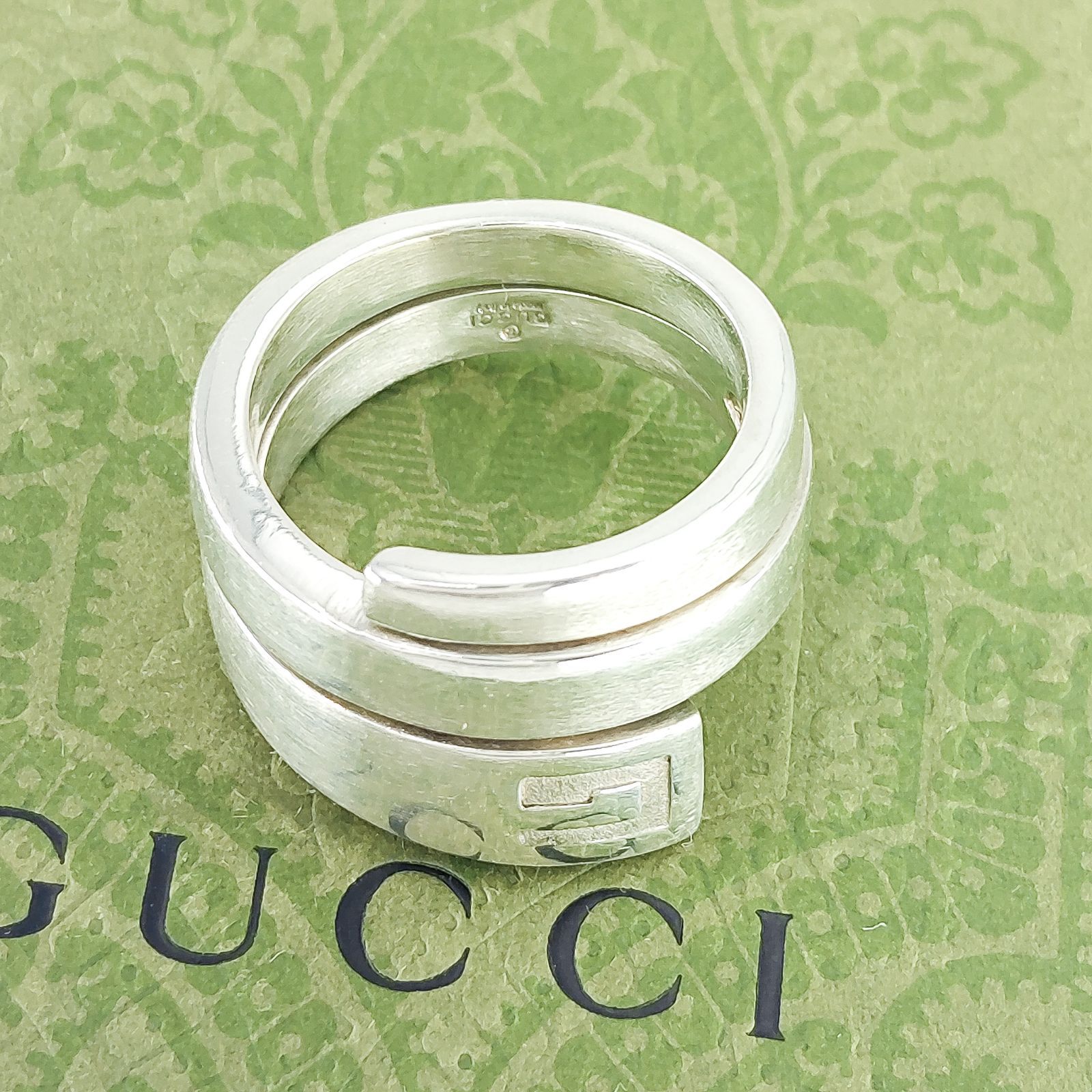 Gucci グッチ スパイラル スネーク リング 約13号 (内径17.2mm 