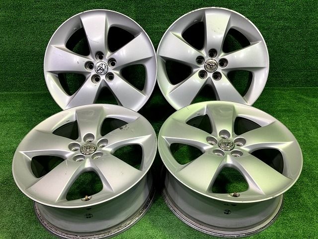 トヨタ TOYOTA 純正 トヨタ純正 ZVW30 プリウス 17ｲﾝﾁ 7J 5穴 4本 100 50