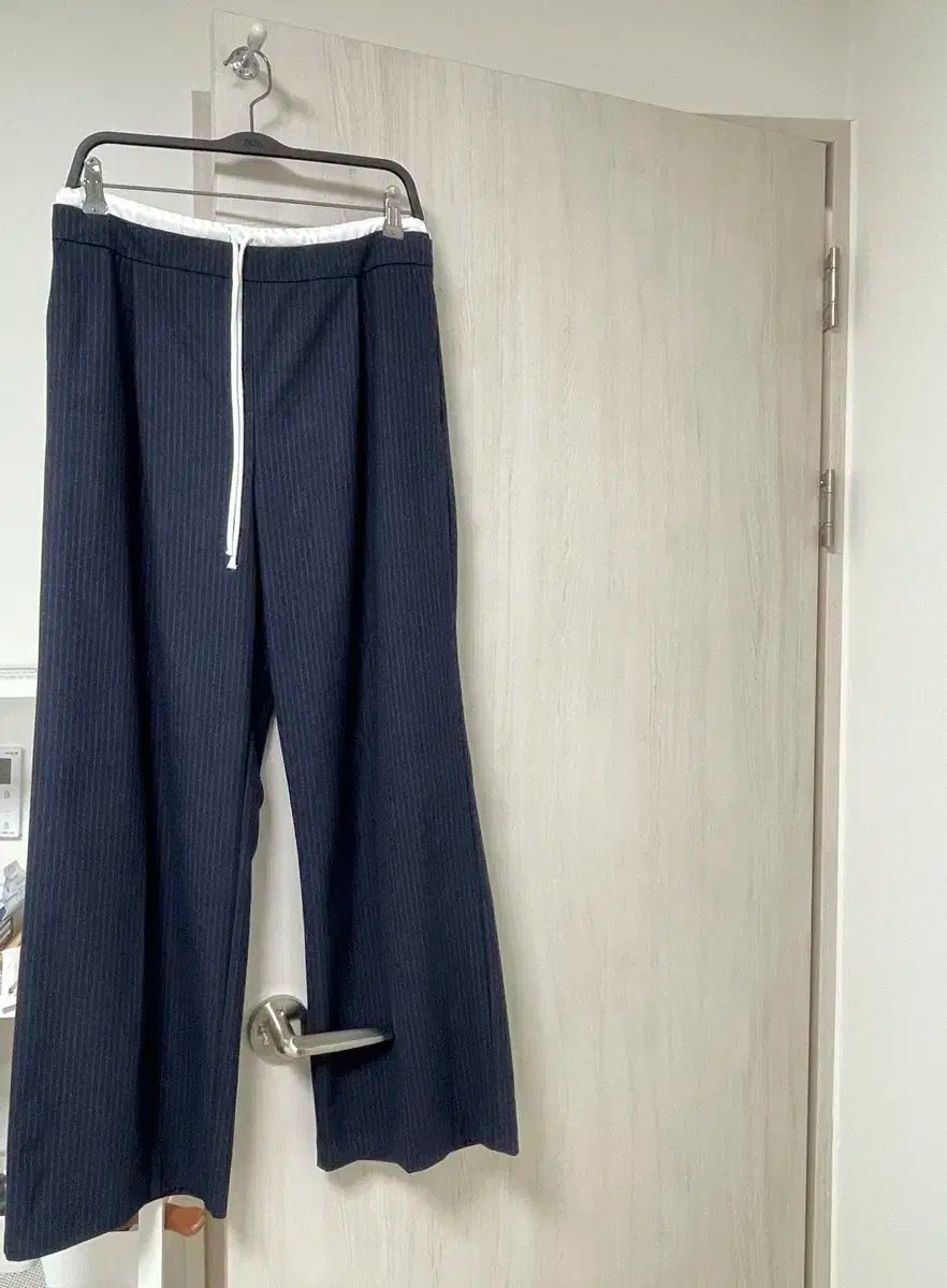 ZARA ザラ ダブル ウェスト ワイド パンツ