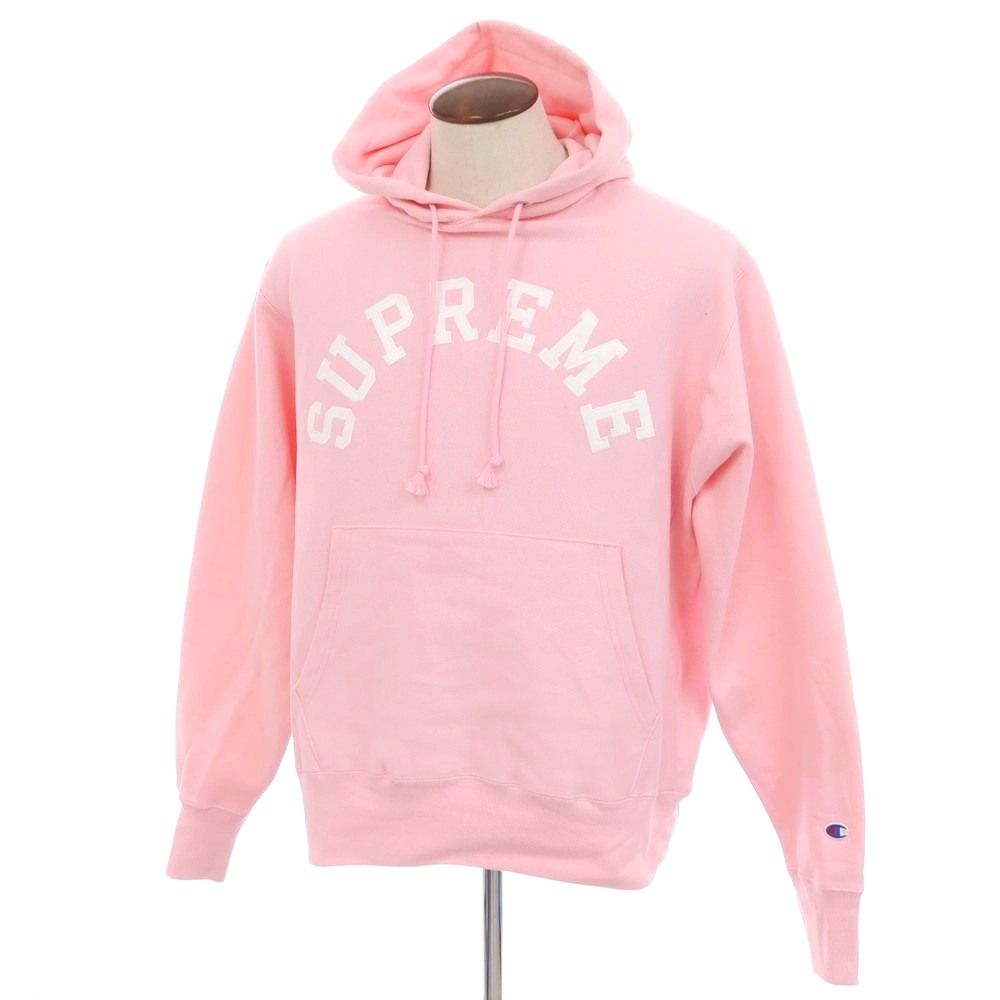 ボリュームパーカー　ピンク　2025年型 中古】シュプリーム Supreme 2025年春夏 Champion Hooded