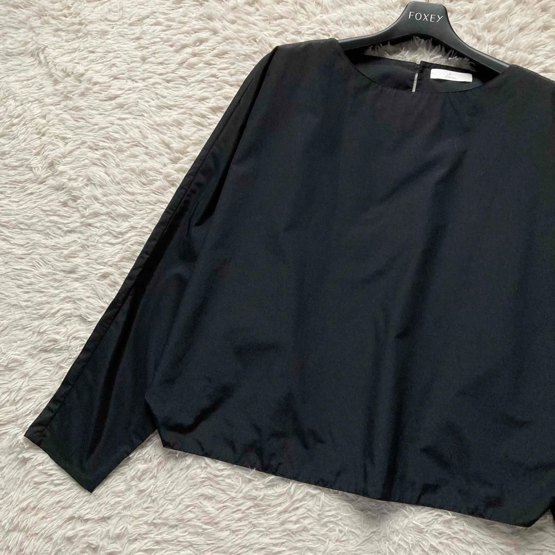 ten. テン 萩原輝美 ドルマンスリーブトップス カットソー プルオーバー ゆったり 日本製 ブラック 黒