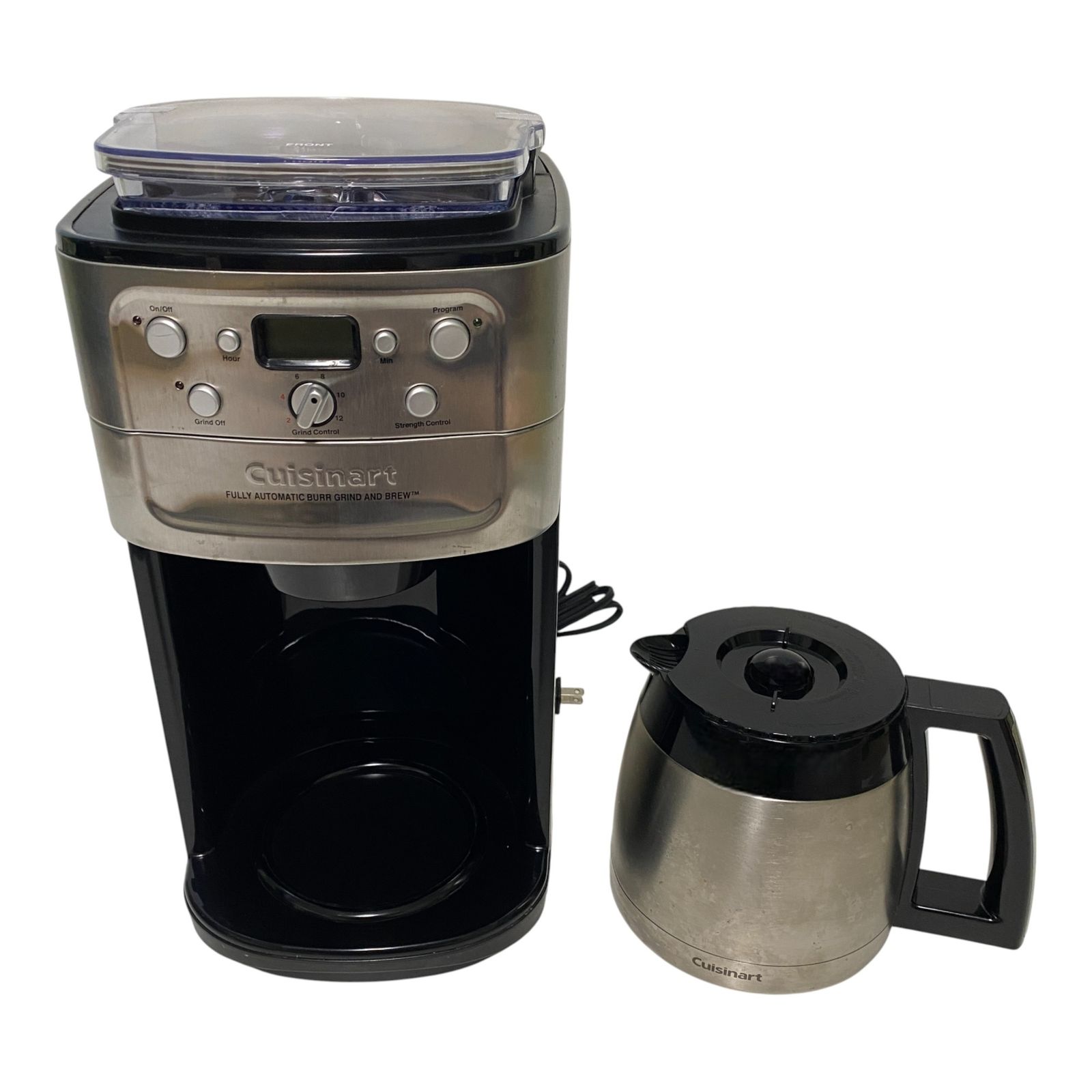 ◯ クイジナート Cuisinart コーヒーメーカー DGB-900PCJ2 シルバー 3段階の温度設定 1700-2659