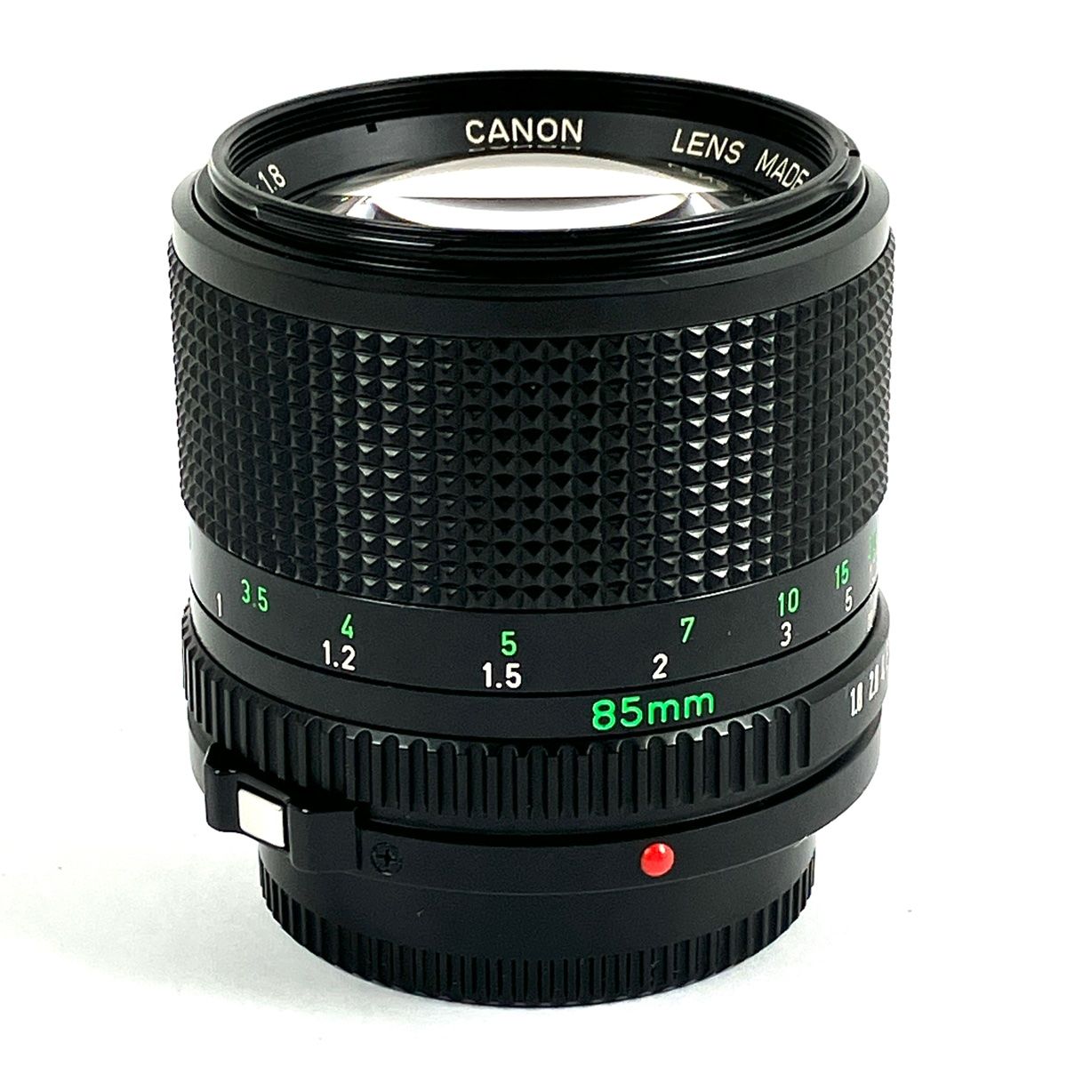 【美品】 Canon New FD 85mm F1.8 711 キャノン キヤノン Canon NEW FD 85mm F1.8 一眼カメラ用レンズ