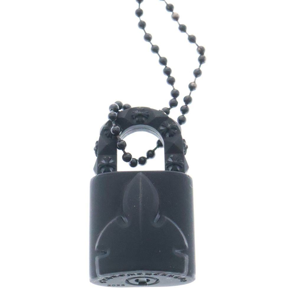 PADLOCK FLERKNEE SLCN クロムハーツ ラバー ネックレス CHROME HEARTS クロムハーツ PADLOCK FLERKNEE SLCN パドロック