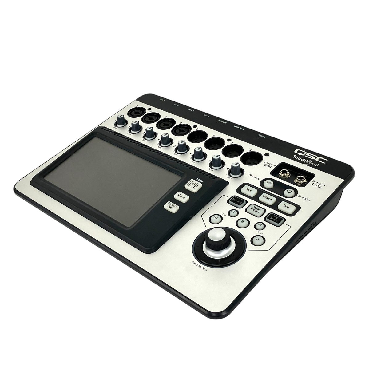 QSC TouchMix-8 キューエスシー タッチミックス 8ch コンパクト デジタル ミキサー PA機材 Y10375861