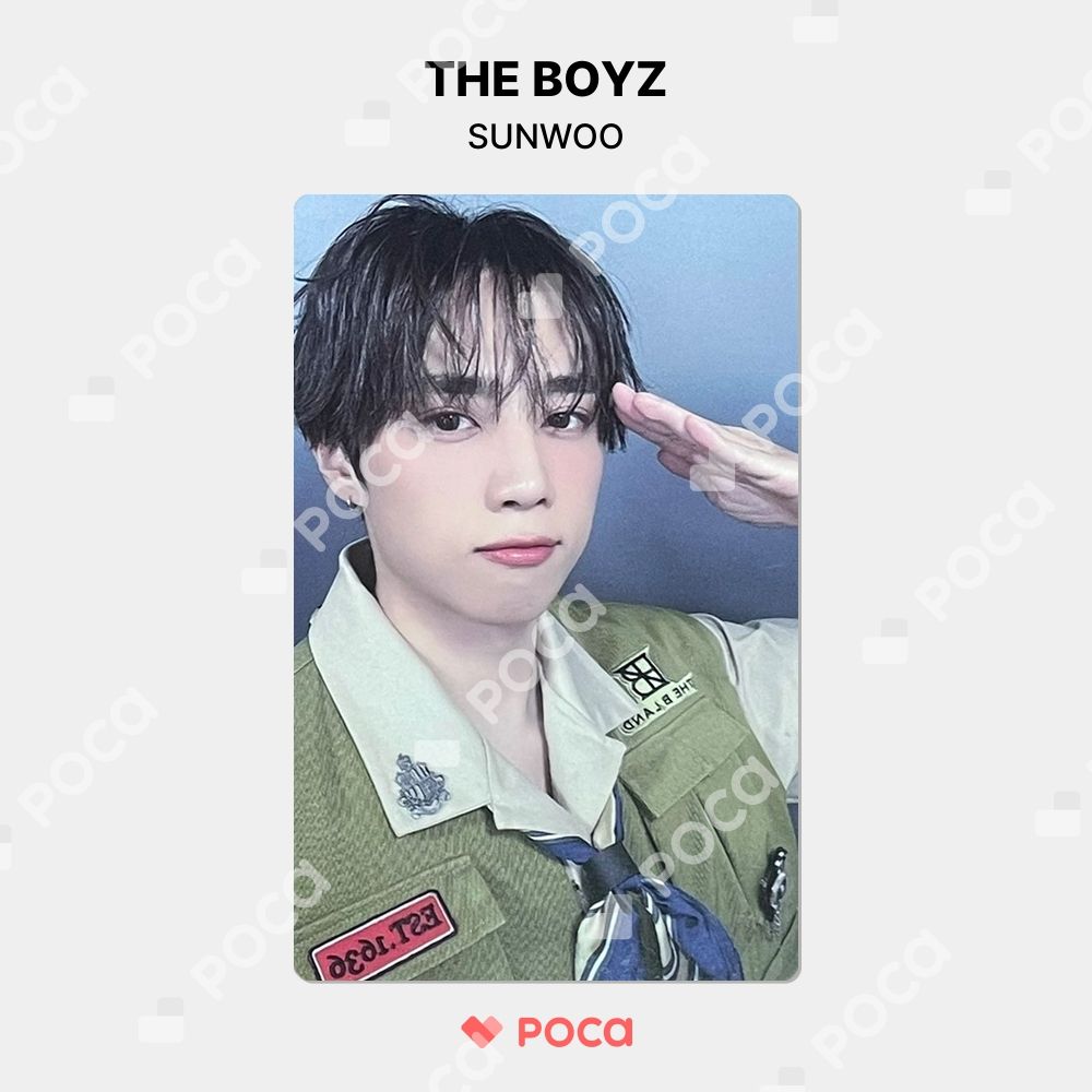 THE BOYZ THE B LAND HALF ZIP-UP トレカ ソヌ THE BOYZ ソヌ トレカ THE BOYZ FAN-CON B LAND 公式 トレカ
