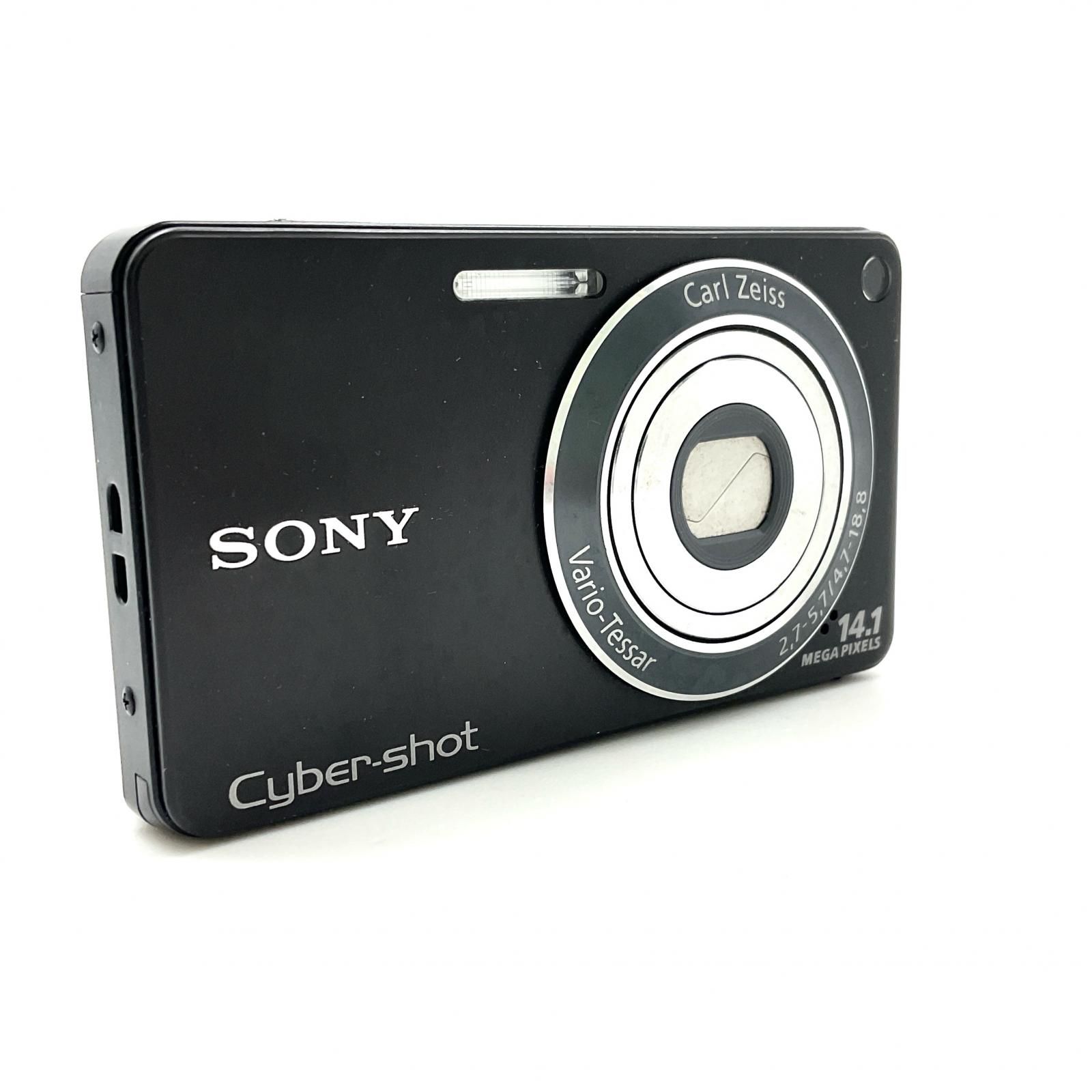 良品】SONY Cyber-shot DSC-W50 ブラック (動作確認済) 【公式通販】