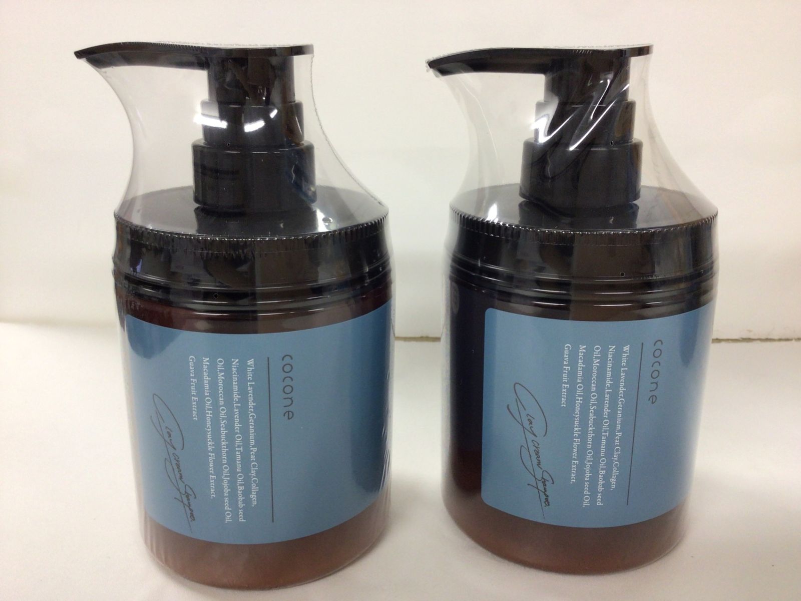 cocone クレイクリームシャンプー リペア セット【ホワイトラベンダーの香り cocone 詰め替え用 シャンプー ココネ クレイ クリーム リペア