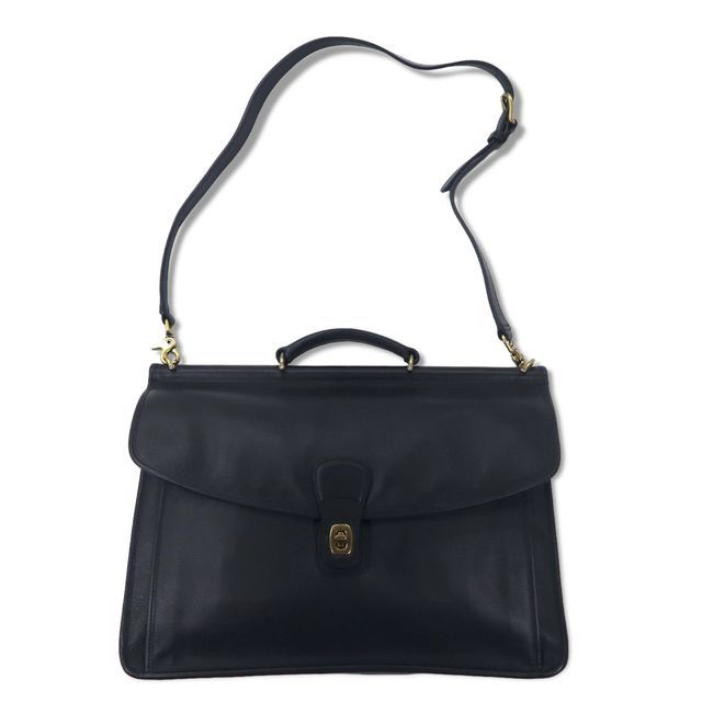 COACH オールドコーチ 2WAY ビークマン ブリーフ ショルダーバッグ　黒 COACH オールドコーチ 2WAY ビークマン ブリーフ ショルダーバッグ黒