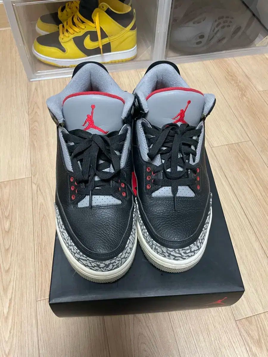 ジョーダン 3 ブラックセメント 275 サイズ 出品