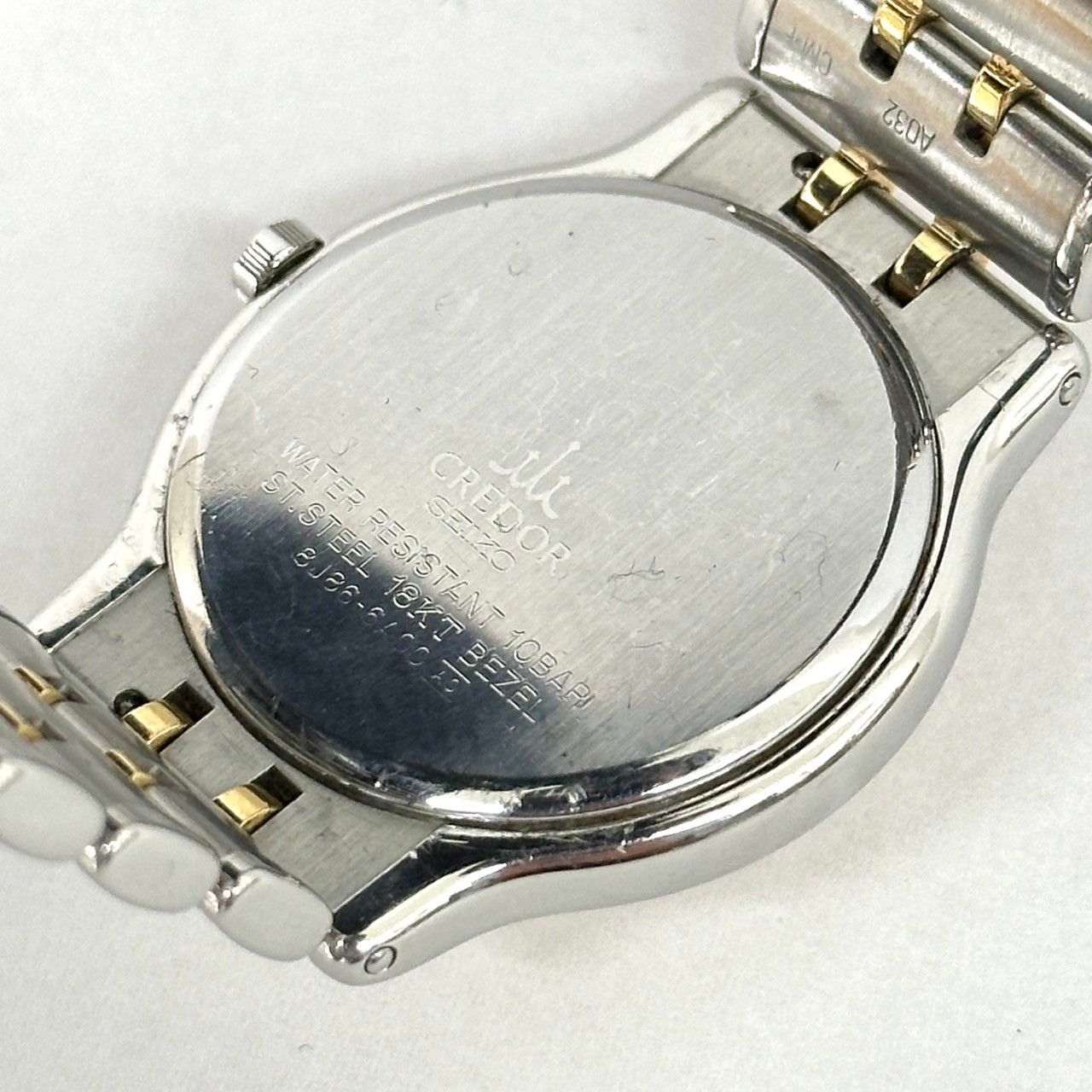 ♪ SEIKO CREDOR セイコー クレドール 8J86-6A00 腕時計 SS 18KT 