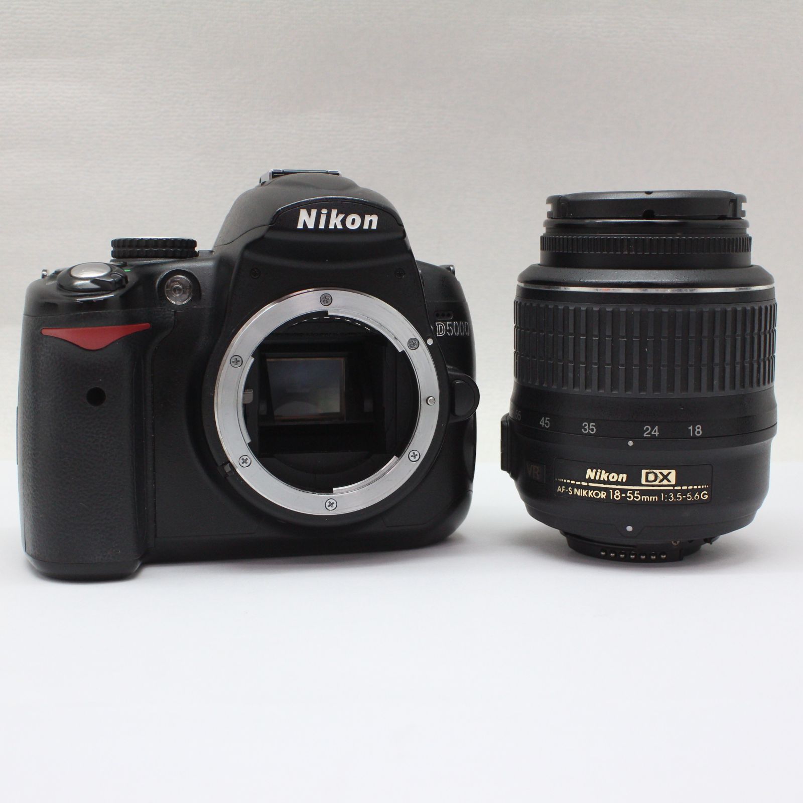 Nikon D5000 & AF-S 18-55mm F3.5-5.6G VR レンズキット - メルカリ