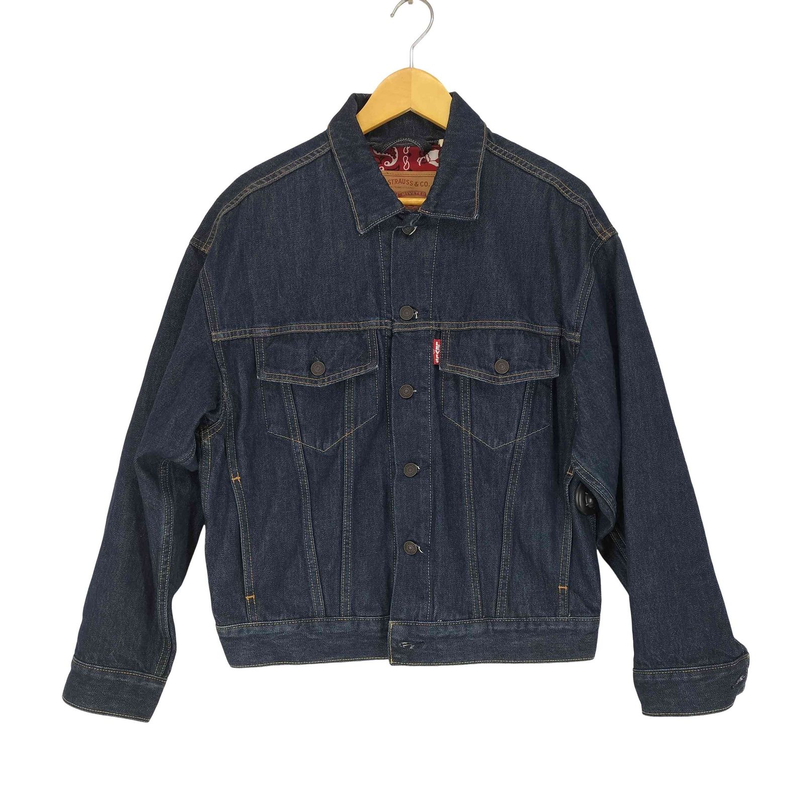 B*e様 USA製　リーバイス　デニムトラッカージャケット　ブラック　裏地あり Levi's リーバイス デニムジャケット TYPE I トラッカー 1936年