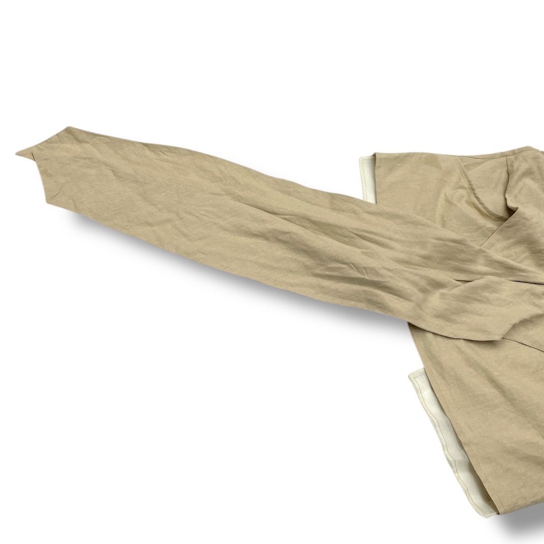 anuke アンヌーク Linen Cachecoeur Tops リネンカシュクールトップス