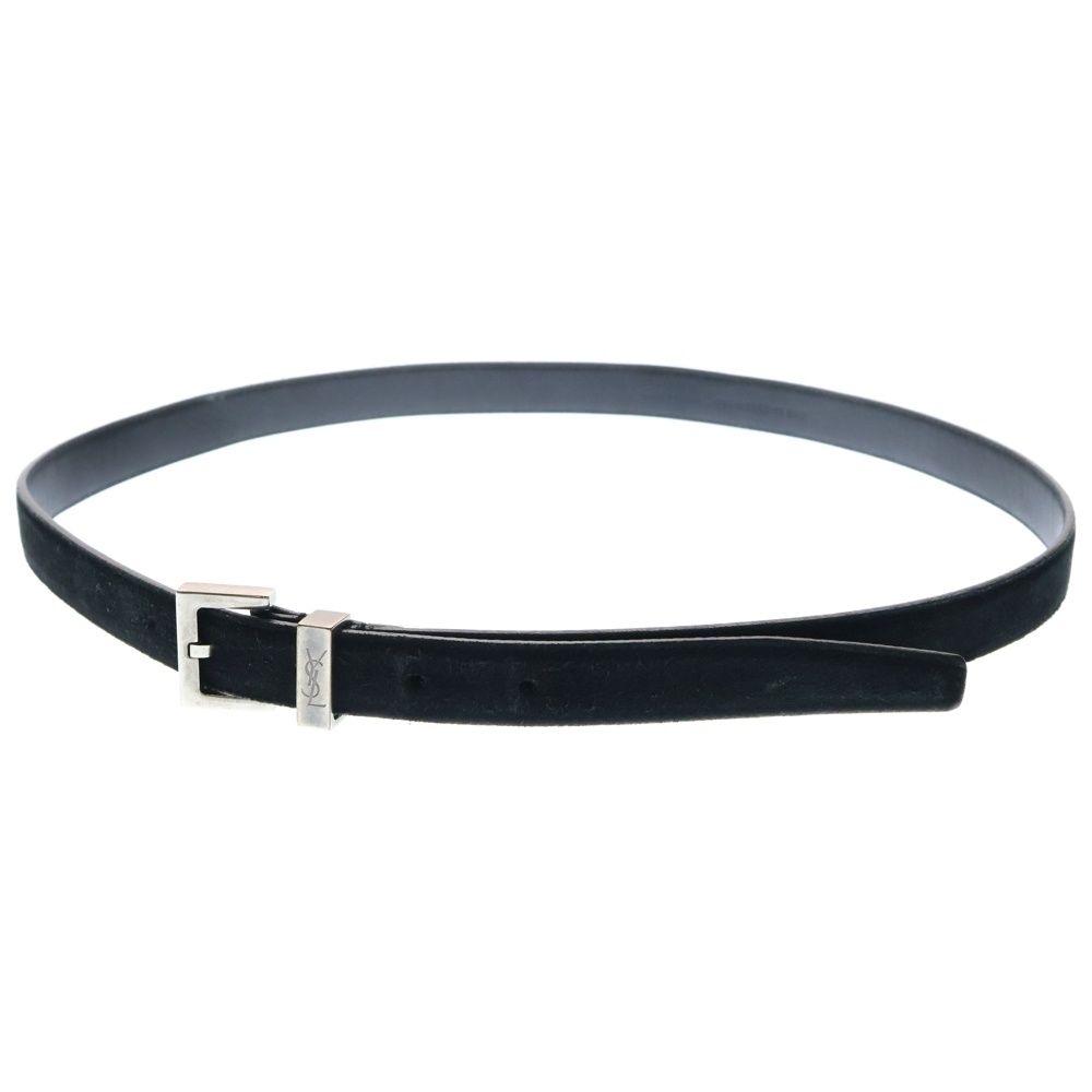 サンローランパリ ベルト カサンドラロゴ YSL レザー ブラック 85