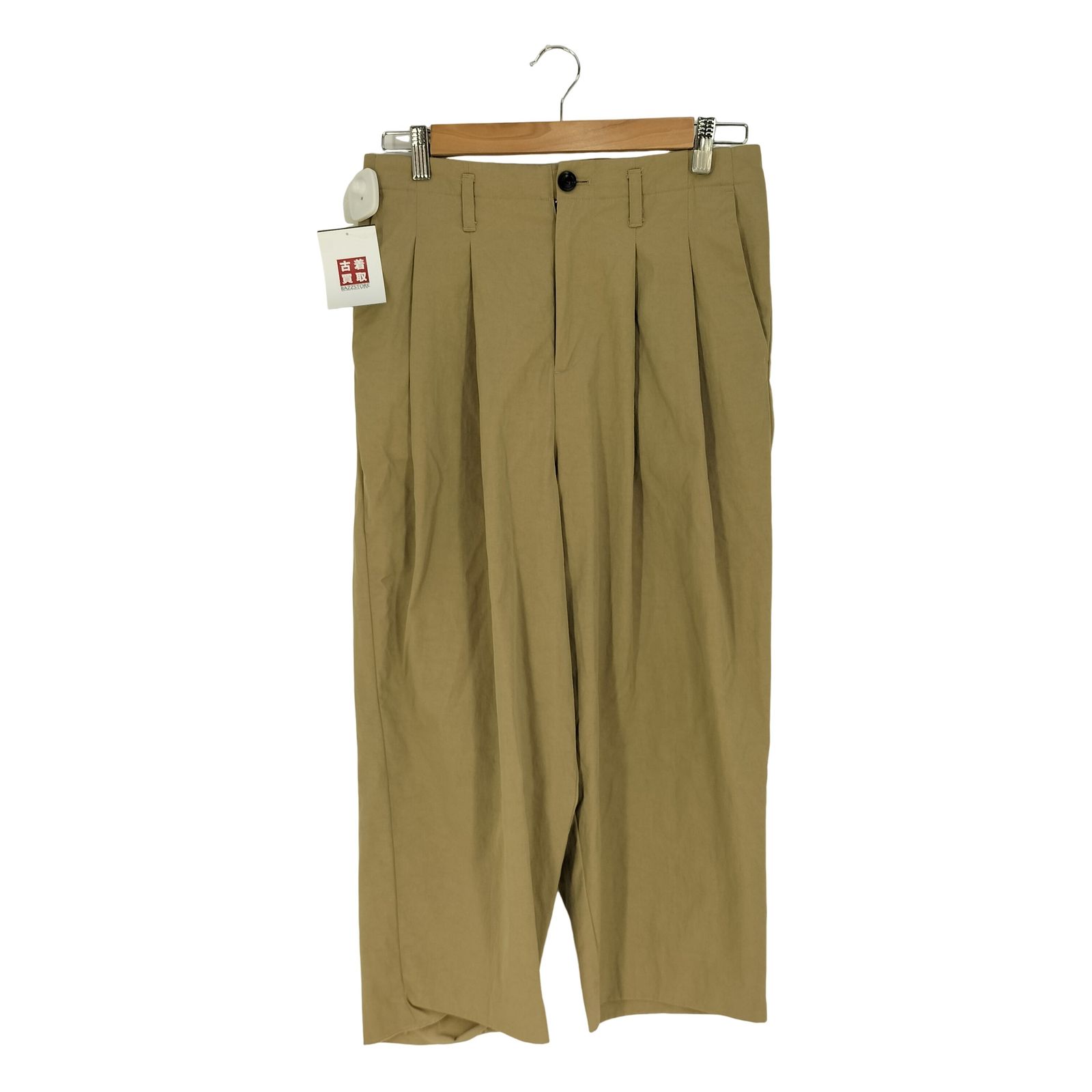 ヴォアーブ VOAAOV nylon chino tuck pants ナイロンチノ タックパンツ 