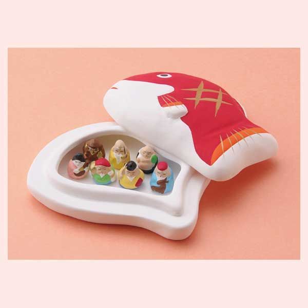 ☆ 年代物 七福神 招福 開運 縁起物 置物 オブジェ アンティーク