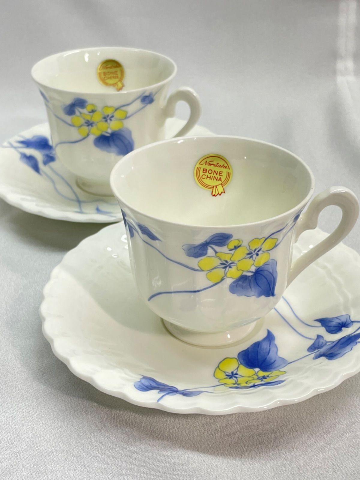 ノリタケ スタジオコレクション カップ&ソーサー 2客セット ノリタケ スタジオコレクション カップ&ソーサー 2客セット