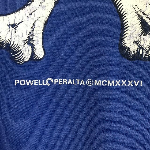 パウエルペラルタ　POWELL PERALTA　Tシャツ　クロスボーン　2XL VINTAGE POWELL PERALTA クロスボーン 両面プリント 半袖 T-sh Tシャツ