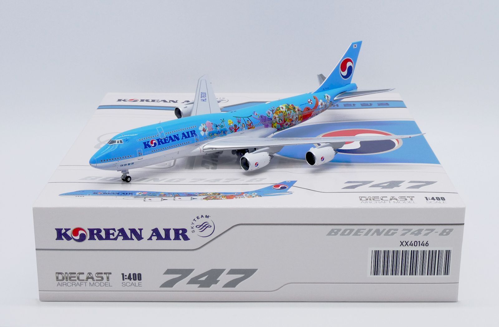 Jcwings 大韓航空 747-8i HL7630 1|400 XX40146