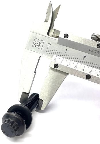 Black Oxide 12pointボルト 1/4”-28 x 1-1/2” - メルカリ