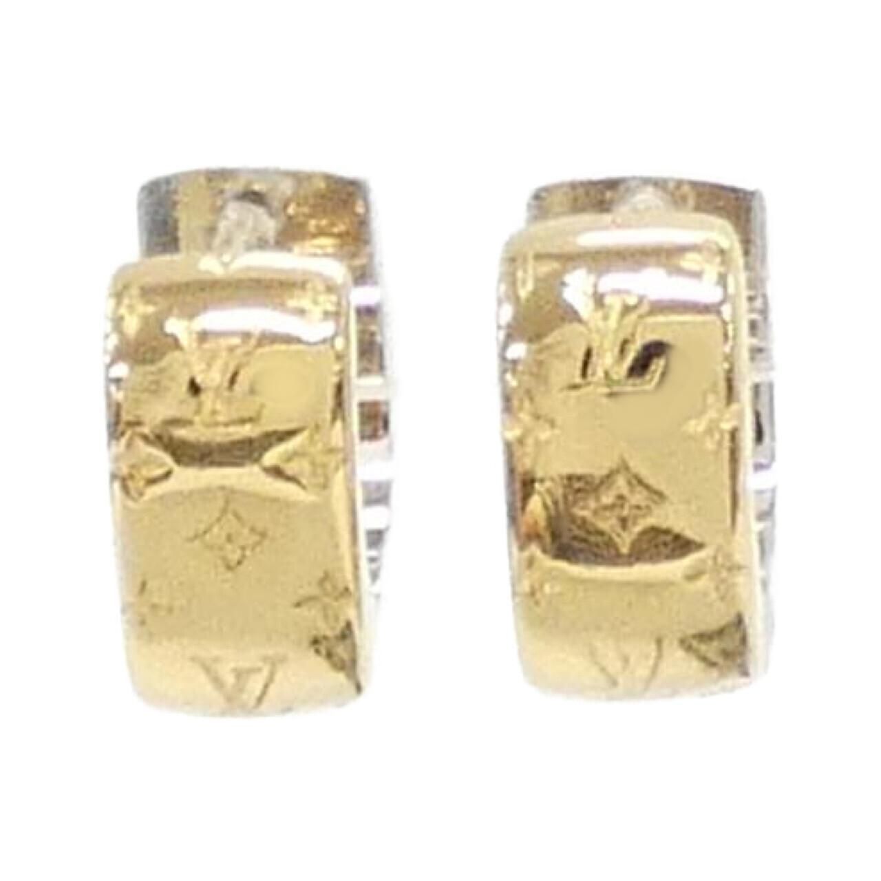 再値下げ　片耳　ルイヴィトン ブックレドレイユ・ナノグラム ピアス ルイヴィトン ブックルドレイユ ナノグラム M00397 ピアス 再値下げ