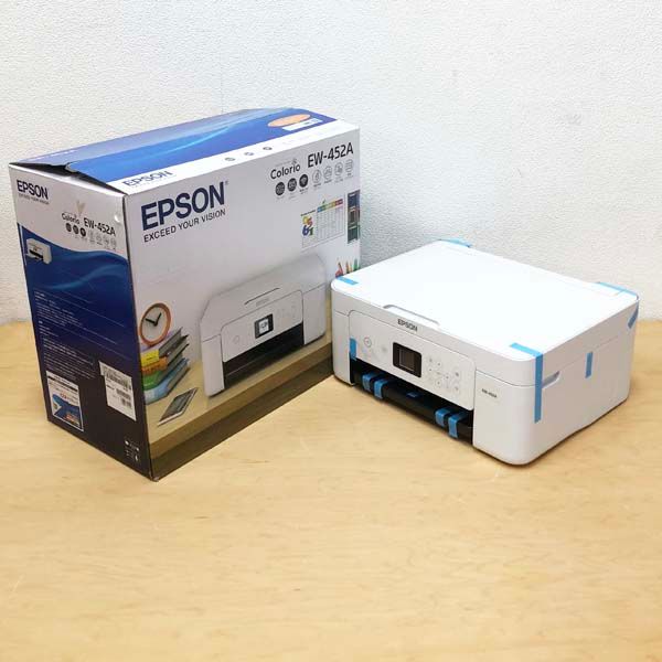 EPSON 【未使用】エプソン インクジェットプリンター 複合機 EW-452A